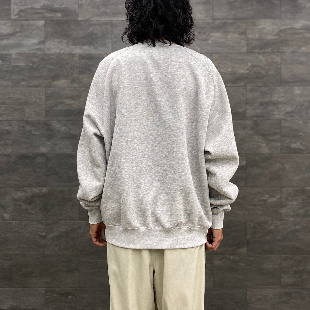 TECH SWEAT CREW FREEDOM SLEEVE #HEATHER GRAY [BE-50023W]