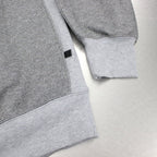 TECH SWEAT CREW FREEDOM SLEEVE #SALT PEPPER [BE-50023W]