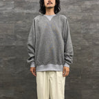 TECH SWEAT CREW FREEDOM SLEEVE #SALT PEPPER [BE-50023W]