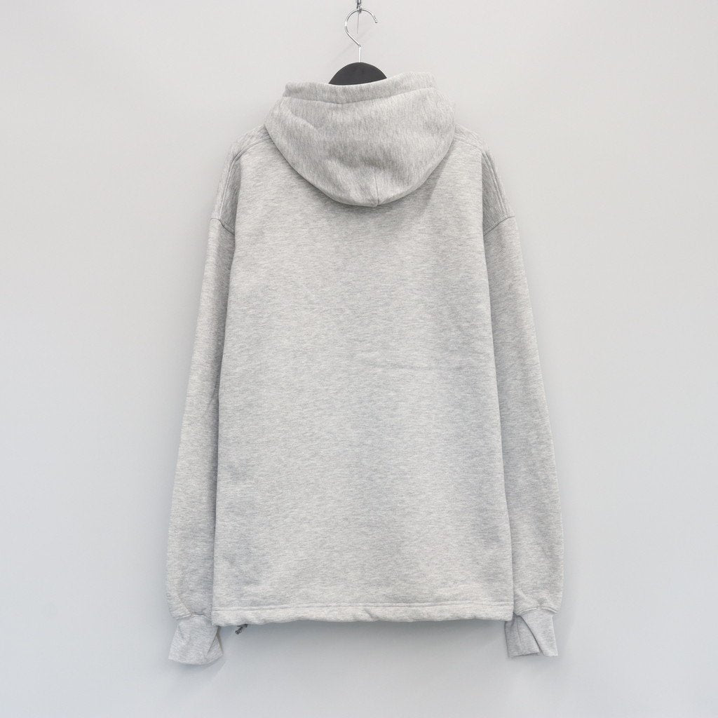 TECH SWEAT ANORAK PARKA #HEATHER GRAY [BE-53023W]