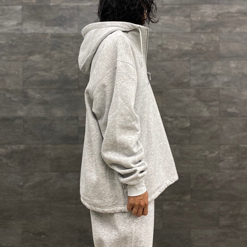 TECH SWEAT ANORAK PARKA #HEATHER GRAY [BE-53023W]