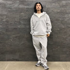 TECH SWEAT ANORAK PARKA #HEATHER GRAY [BE-53023W]