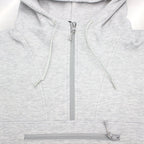 TECH SWEAT ANORAK PARKA #HEATHER GRAY [BE-53023W]