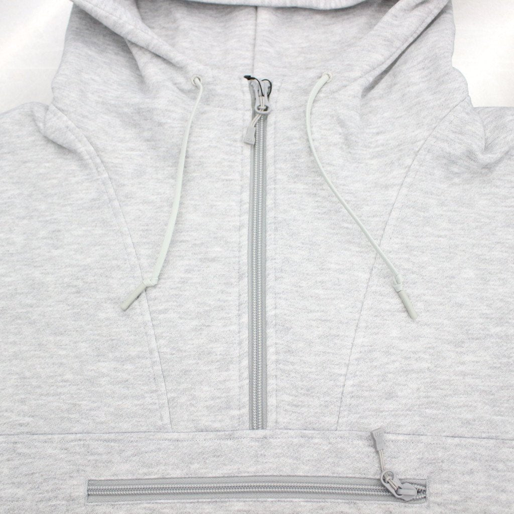 TECH SWEAT ANORAK PARKA #HEATHER GRAY [BE-53023W]