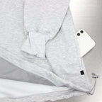 TECH SWEAT ANORAK PARKA #HEATHER GRAY [BE-53023W]