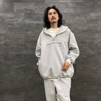 TECH SWEAT ANORAK PARKA #HEATHER GRAY [BE-53023W]