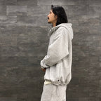 TECH SWEAT ANORAK PARKA #HEATHER GRAY [BE-53023W]
