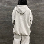 TECH SWEAT ANORAK PARKA #HEATHER GRAY [BE-53023W]