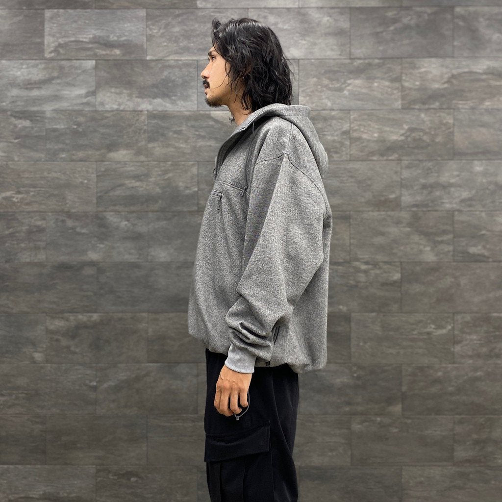 TECH SWEAT ANORAK PARKA #SALT PEPPER [BE-53023W] _ DAIWA PIER39