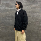 TECH SWEAT CARDIGAN #BLACK [BE-54023W]