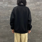 TECH SWEAT CARDIGAN #BLACK [BE-54023W]