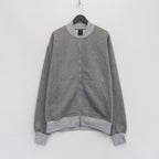 TECH SWEAT CARDIGAN #SALT PEPPER [BE-54023W]