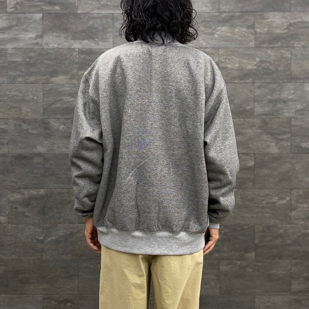 TECH SWEAT CARDIGAN #SALT PEPPER [BE-54023W]