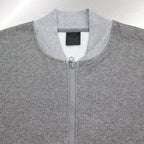 TECH SWEAT CARDIGAN #SALT PEPPER [BE-54023W]
