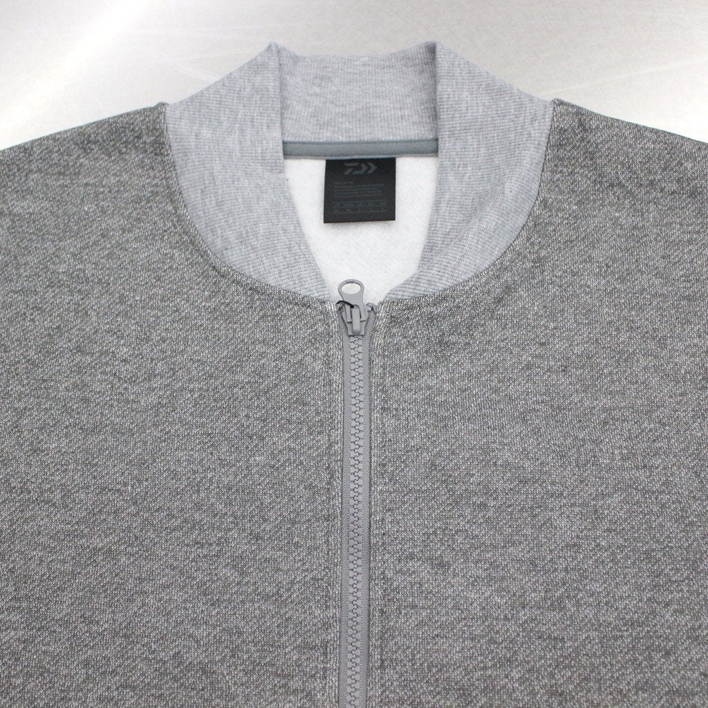 TECH SWEAT CARDIGAN #SALT PEPPER [BE-54023W]