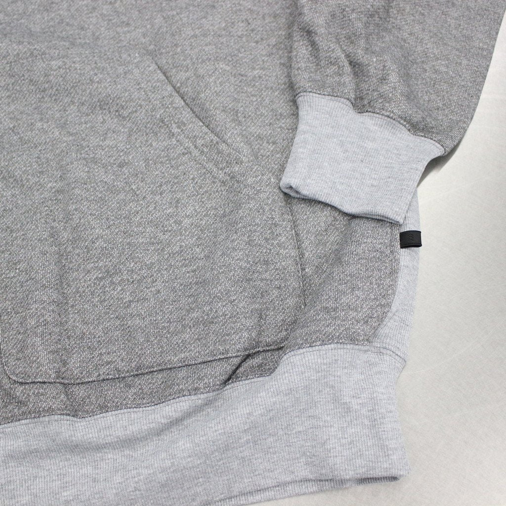 TECH SWEAT CARDIGAN #SALT PEPPER [BE-54023W]