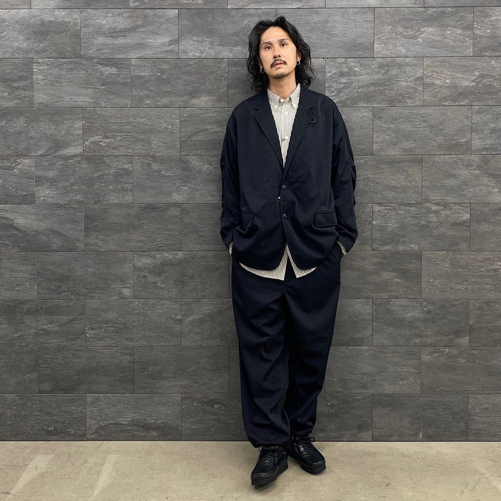 TECH EASY TROUSERS TWILL #BLACK [BP-33023W]