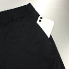 TECH EASY TROUSERS TWILL #BLACK [BP-33023W]