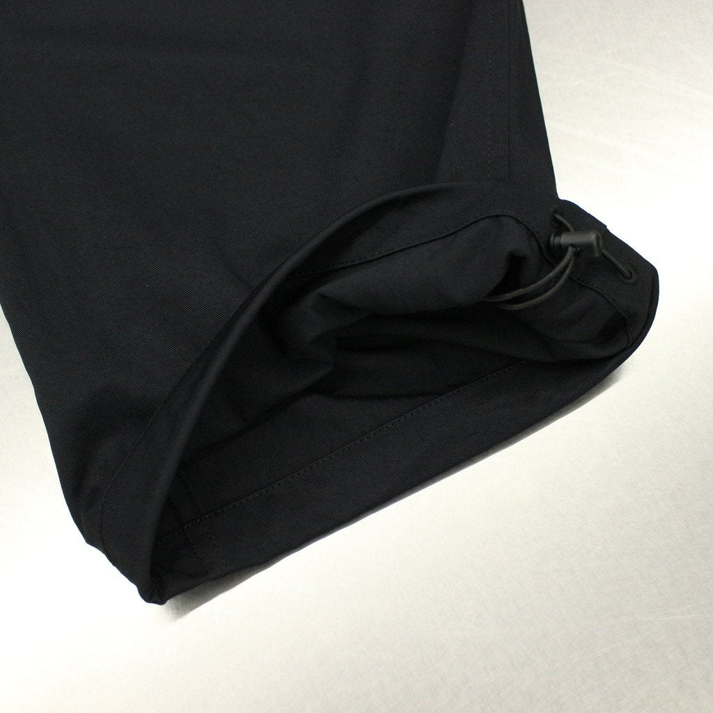 TECH EASY TROUSERS TWILL #BLACK [BP-33023W]