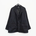 TECH LOOSE 2B JACKET TWILL #BLACK [BJ-55023W]