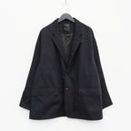 TECH LOOSE 2B JACKET TWILL #BLACK [BJ-55023W]