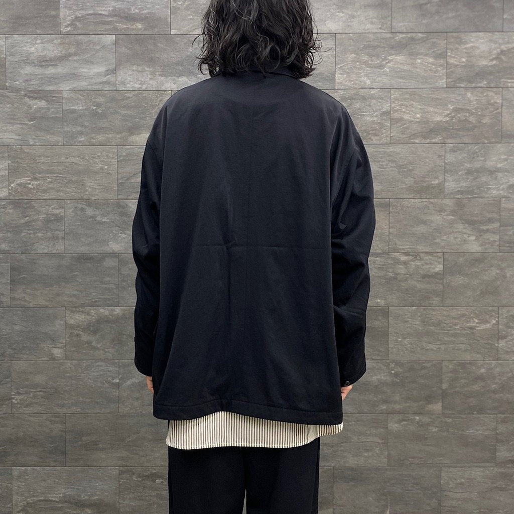 TECH LOOSE 2B JACKET TWILL #BLACK [BJ-55023W]