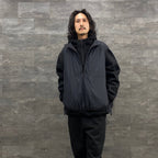 TECH REVERSIBLE PULLOVER PUFF VEST #BLACK [BJ-23023W]