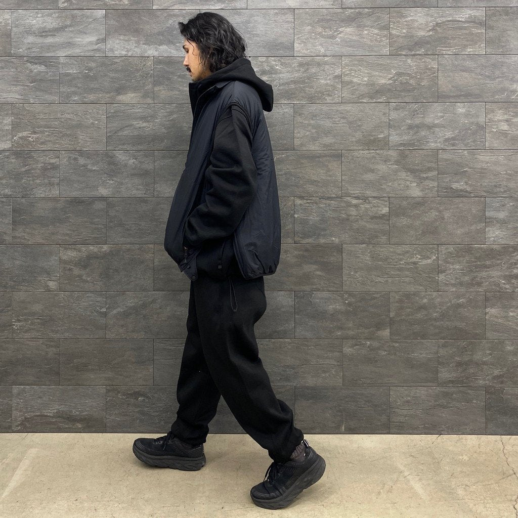 TECH REVERSIBLE PULLOVER PUFF VEST #BLACK [BJ-23023W]