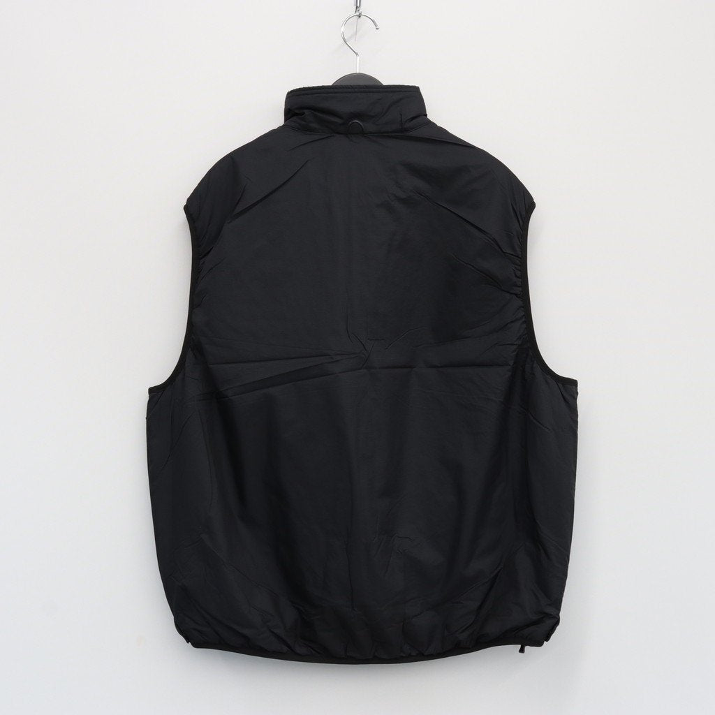 TECH REVERSIBLE PULLOVER PUFF VEST #BLACK [BJ-23023W]