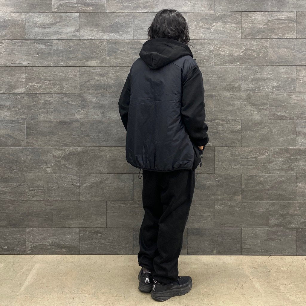 TECH REVERSIBLE PULLOVER PUFF VEST #BLACK [BJ-23023W]