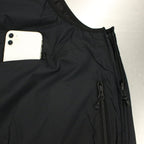 TECH REVERSIBLE PULLOVER PUFF VEST #BLACK [BJ-23023W]