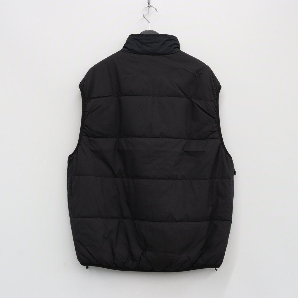 TECH REVERSIBLE PULLOVER PUFF VEST #BLACK [BJ-23023W]