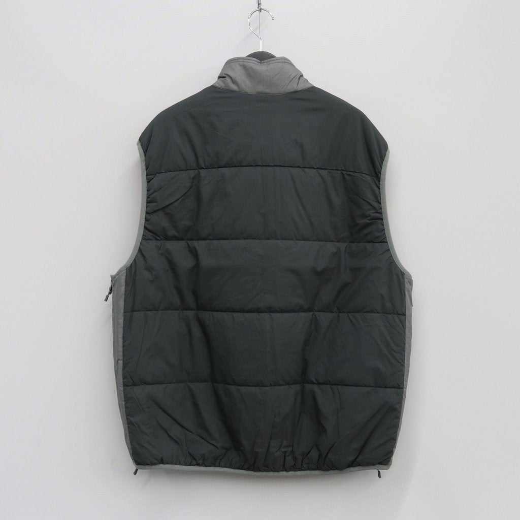 科技雙面套頭蓬鬆馬甲 #灰色 [BJ-23023W]