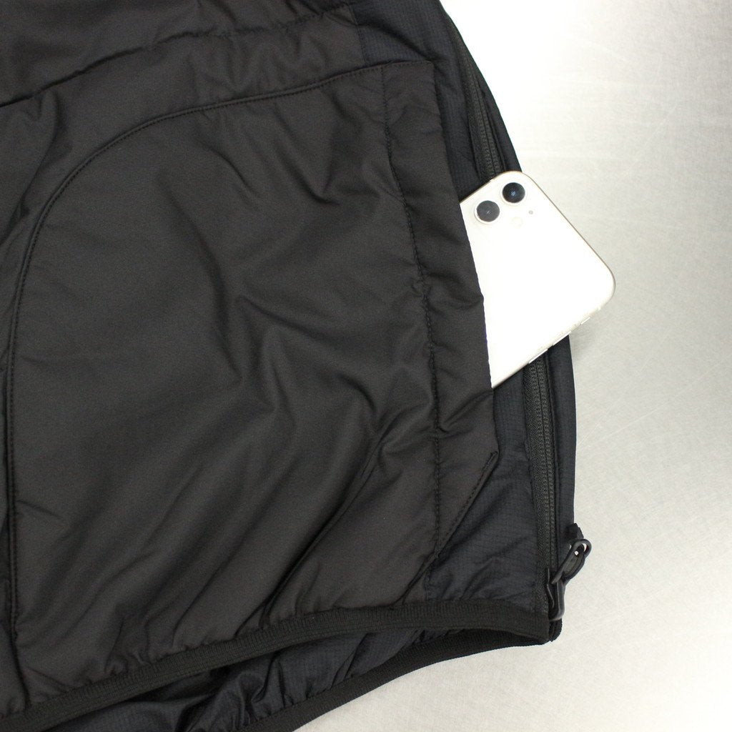 TECH REVERSIBLE PULLOVER PUFF JACKET #BLACK [BJ-22023W]