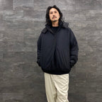 TECH REVERSIBLE PULLOVER PUFF JACKET #BLACK [BJ-22023W]