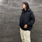 TECH REVERSIBLE PULLOVER PUFF JACKET #BLACK [BJ-22023W]