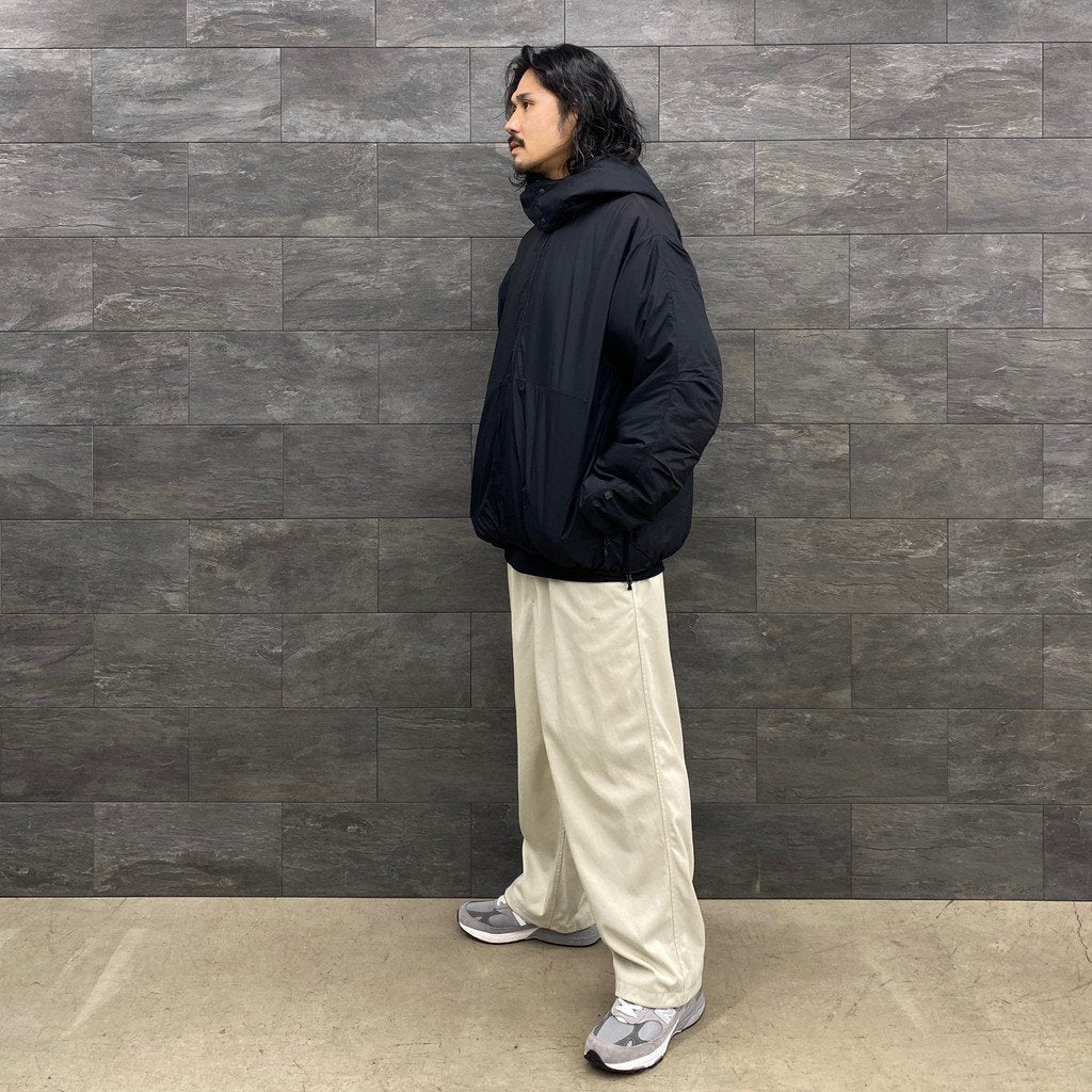 TECH REVERSIBLE PULLOVER PUFF JACKET #BLACK [BJ-22023W]