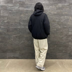 TECH REVERSIBLE PULLOVER PUFF JACKET #BLACK [BJ-22023W]