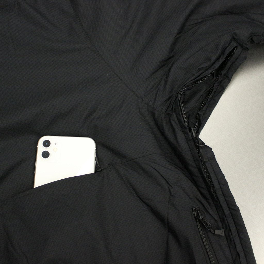 TECH REVERSIBLE PULLOVER PUFF JACKET #BLACK [BJ-22023W]