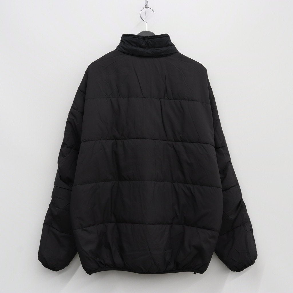TECH REVERSIBLE PULLOVER PUFF JACKET #BLACK [BJ-22023W]