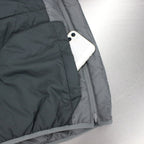 TECH REVERSIBLE PULLOVER PUFF JACKET #GRAY [BJ-22023W]