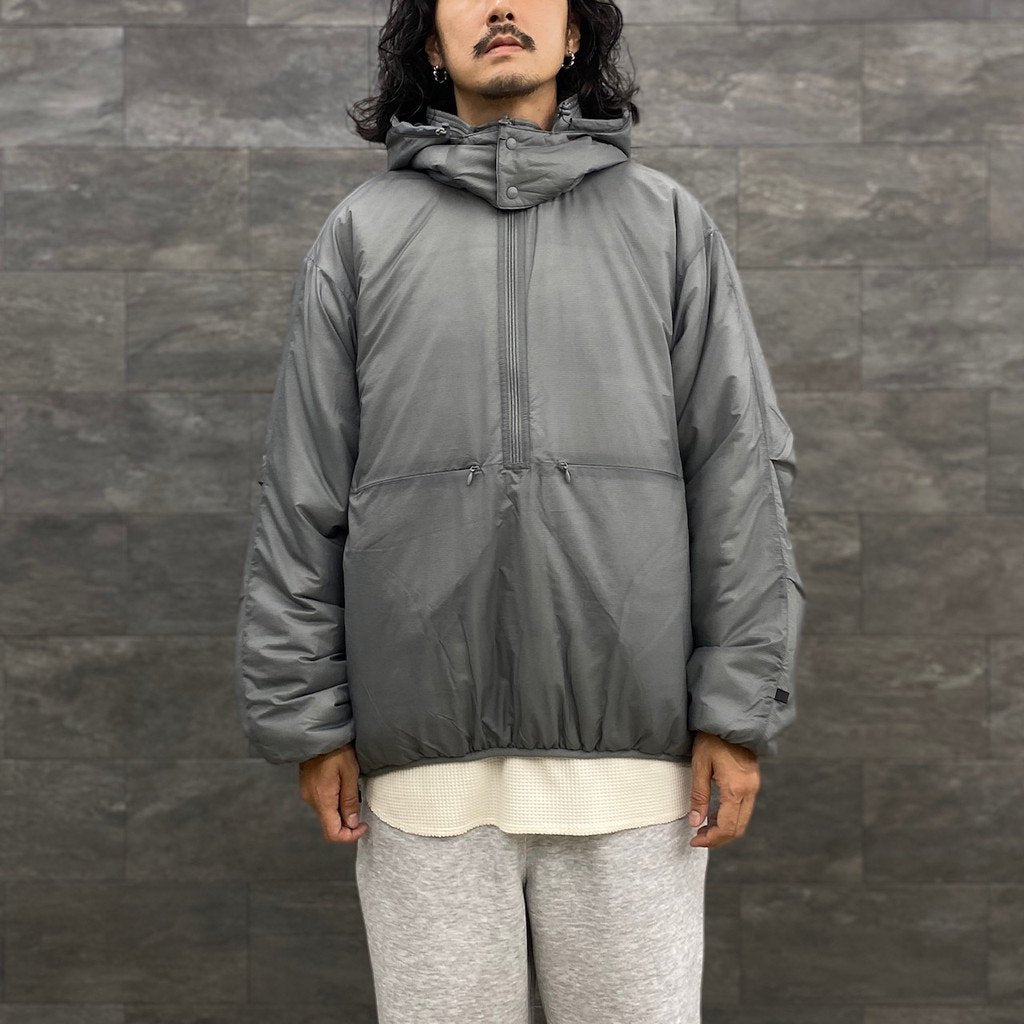 TECH REVERSIBLE PULLOVER PUFF JACKET #GRAY [BJ-22023W]
