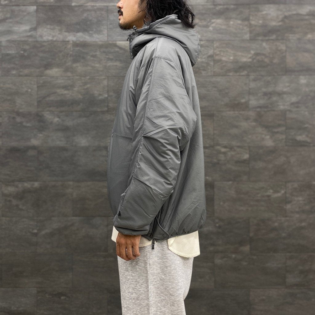 TECH REVERSIBLE PULLOVER PUFF JACKET #GRAY [BJ-22023W]