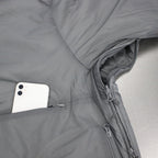 TECH REVERSIBLE PULLOVER PUFF JACKET #GRAY [BJ-22023W]