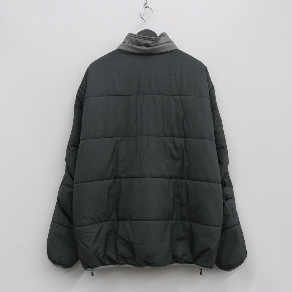 TECH REVERSIBLE PULLOVER PUFF JACKET #GRAY [BJ-22023W]