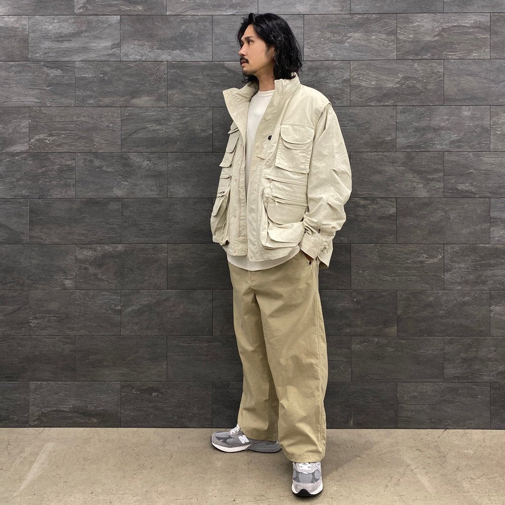 TECH 2WAY PERFECT FISHING JACKET #ECRU [BJ-25023W]