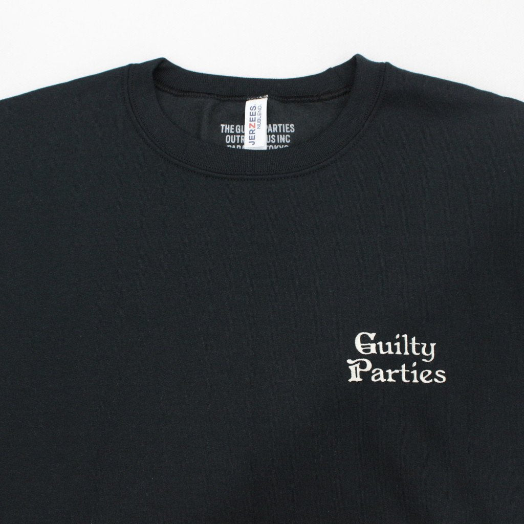 CREW NECK SWEAT SHIRT -TYPE 2- #BLACK [23FWE-WMC-SS02]