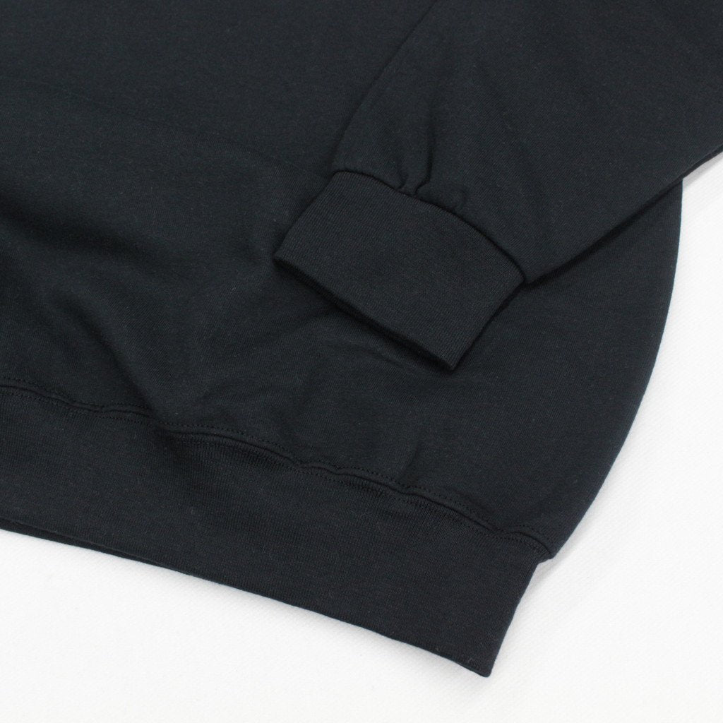 CREW NECK SWEAT SHIRT -TYPE 2- #BLACK [23FWE-WMC-SS02]