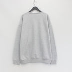 CREW NECK SWEAT SHIRT -TYPE 2- #GRAY [23FWE-WMC-SS02]