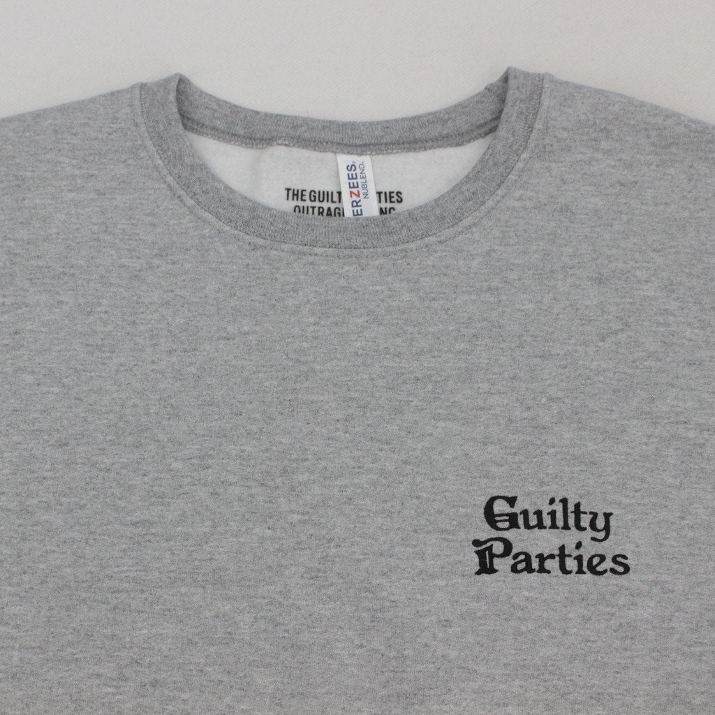 CREW NECK SWEAT SHIRT -TYPE 2- #GRAY [23FWE-WMC-SS02]